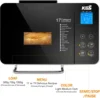 Pro Stainless Steel Bread Machine, 2LB 17-in-1 Programmable XL Bread Maker with Fruit Nut Dispenser, Nonstick Ceramic Pan 2