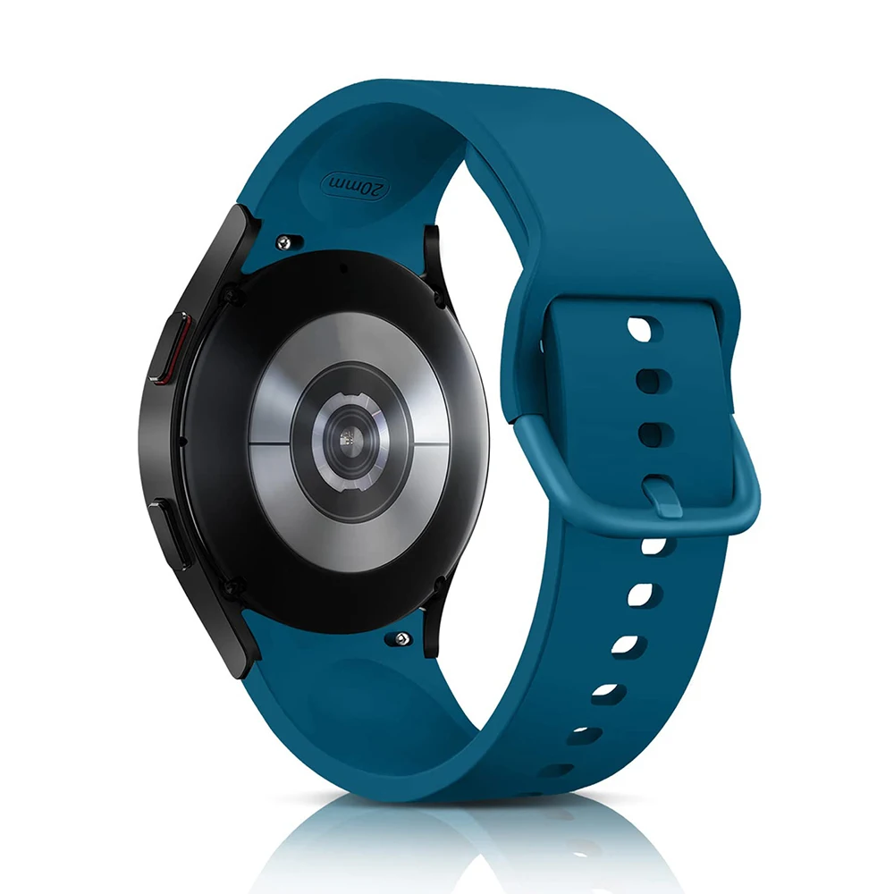20mm Silicone Smartwatch Strap - No Gaps Design Bracelet