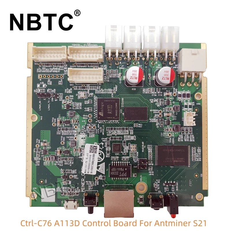 free-shipping-new-ctrl-c76-a113d-control-board-amlogic-for-bitmain-antminer-s21-200th