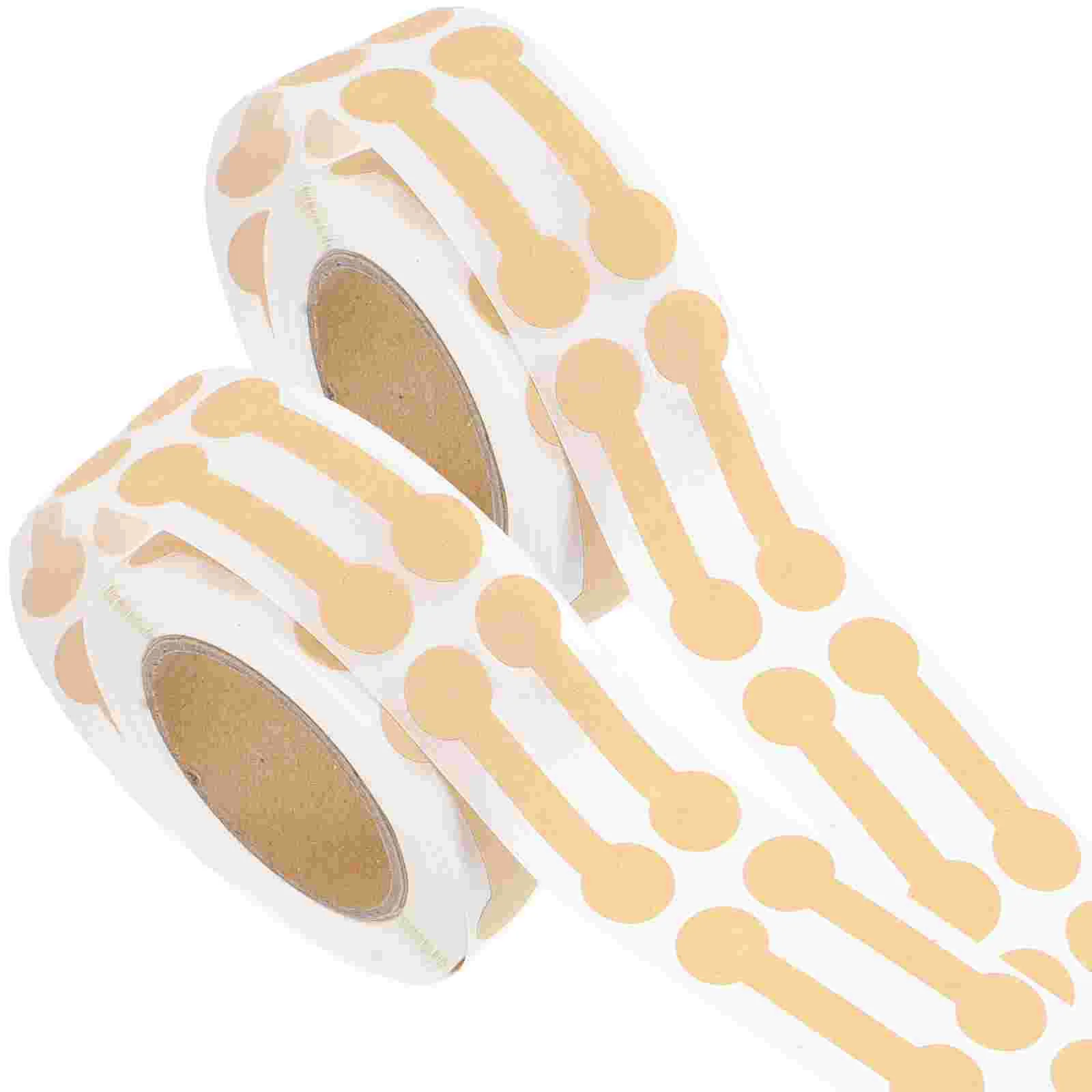 

2 Rolls Seal Sticker Retail Package Seal Tamper Proof Sealing Label Decal