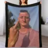 Daniel Larson Angry Classic Essential Throw Blanket Soft Heavy Luxury Thicken Blankets 4