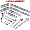 for 438-Piece Mechanics Tool Set with 3-Drawer Heavy Duty Metal Box Repair Tool Kit 3