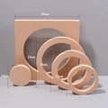 Beige round 5 in 1