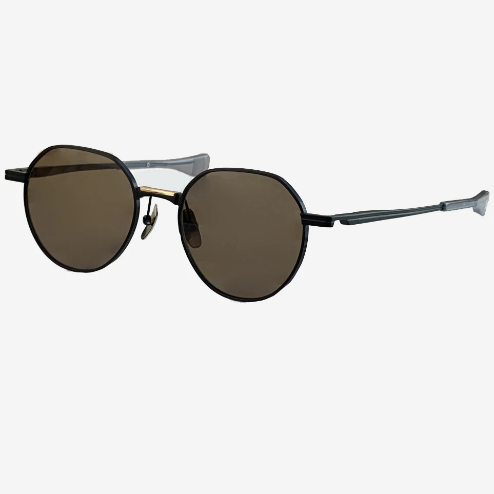 

2024 New Men Fashion Sunglasses Round Vintage Brand Design Sun Glasses Trendy Driving Outdoor Eyewear UV400 Oculos De Sol