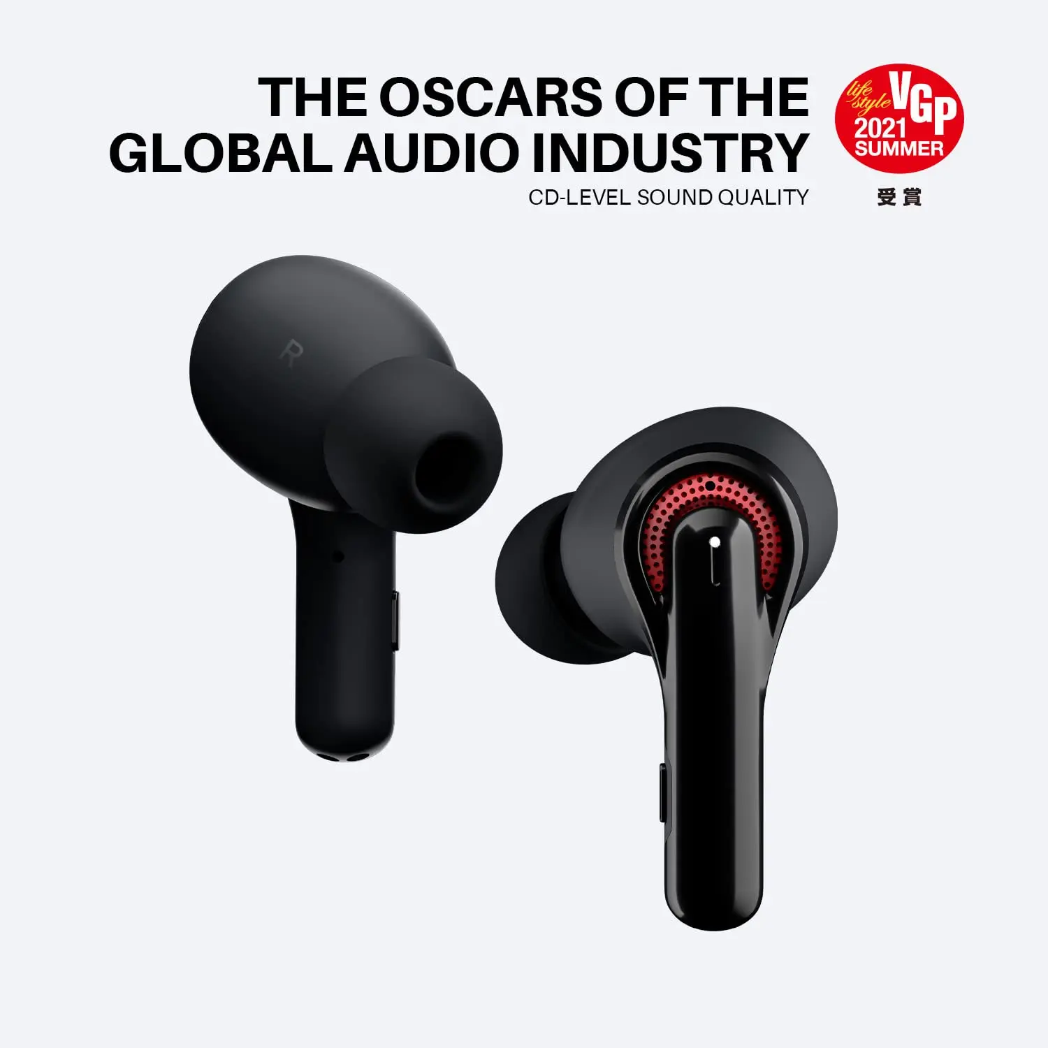 Tribit FlyBuds C1 True Wireless Earbuds Bluetooth Earphones Bluetooth 5.2, 4 Mics 50H Playtime Clear Calls Volume Control 3