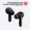 Tribit FlyBuds C1 True Wireless Earbuds Bluetooth Earphones Bluetooth 5.2, 4 Mics 50H Playtime Clear Calls Volume Control 3