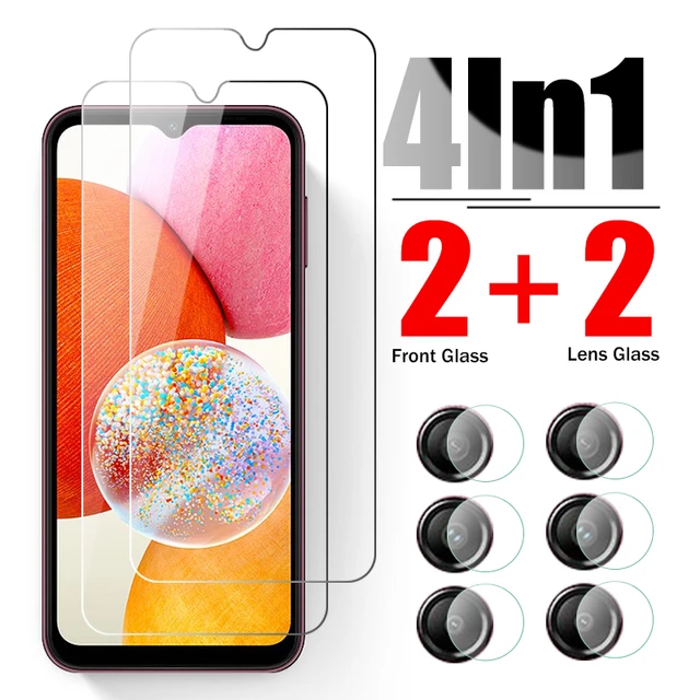 For Samsung Galaxy A24 4g Glass Samsung Galaxy A04s A14 A24 A34 A54 5g  Screen Protector Full Glue Tempered Glass Protective Film - Screen  Protectors - AliExpress