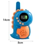 Walkie Talkie 2PCS Electronic Toys Children's Gadgets Radio Phone 3km Range Professional Toki For Kids Birthday Gifts Boys Girls 6