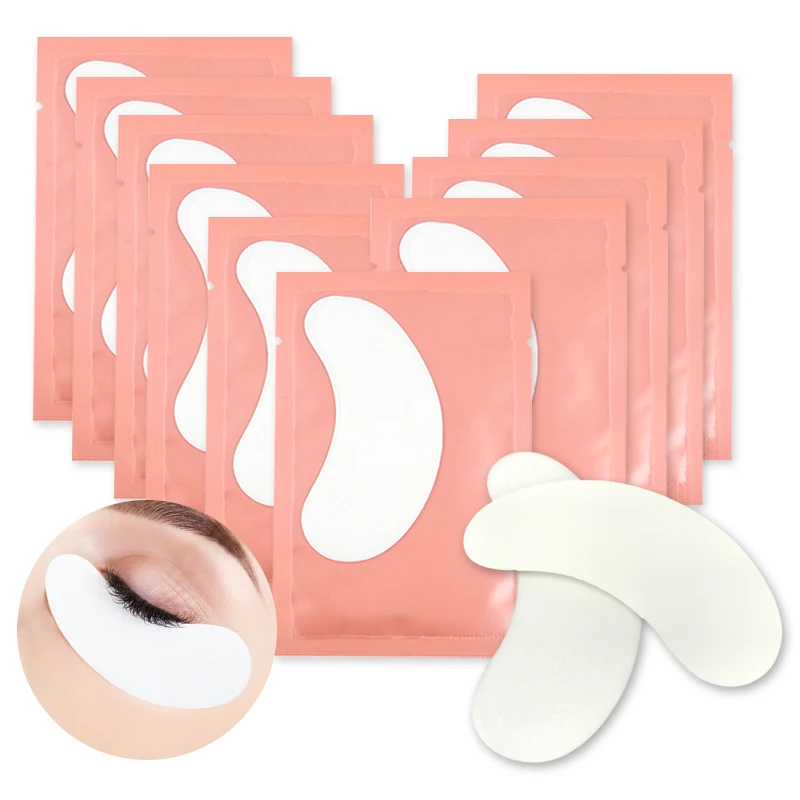 50pairs/lots Eyelash Extension Eye Paper Patches Grafted Eye Stickers