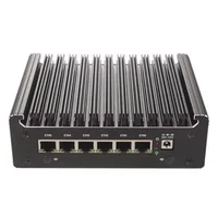 Topton Intel U300 Pentium Gold 8505 N100 Fanless Mini PC 6 LAN i226-V 2.5G Firewall Router DDR5 DDR4 NVMe SATA Proxmox pfSense 2