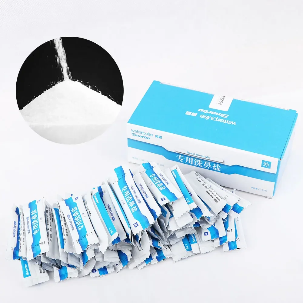 Nasal Wash Salt for Allergic Rhinitis Relief 60pcs 2.7g