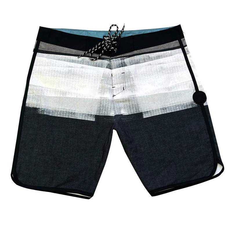 Summer New Men Waterproof Beach Shorts Phantom Bermuda Board Shorts Swim Shorts Quick Dry Casual Diving Surfwear Plus 2024-12 5