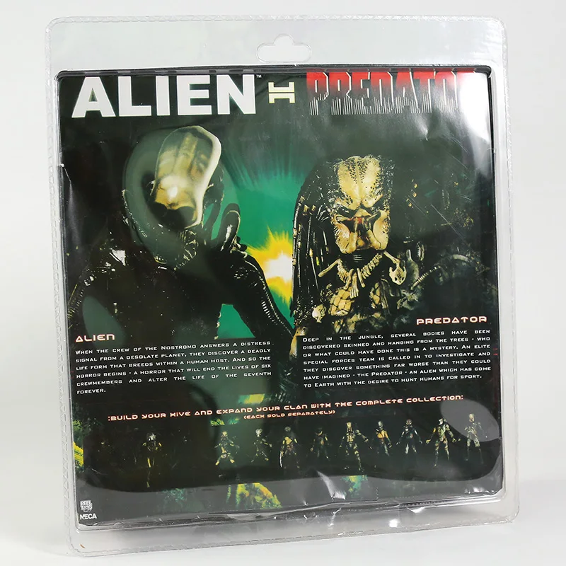 NECA Alien vs Predator 2-Pack Action Figures – Exclusive PVC