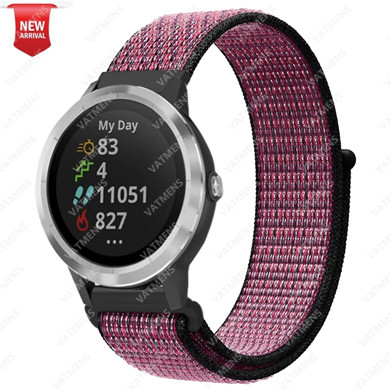 Nylon Smart Watch Band Wristband Bracelet, 20mm/22mm