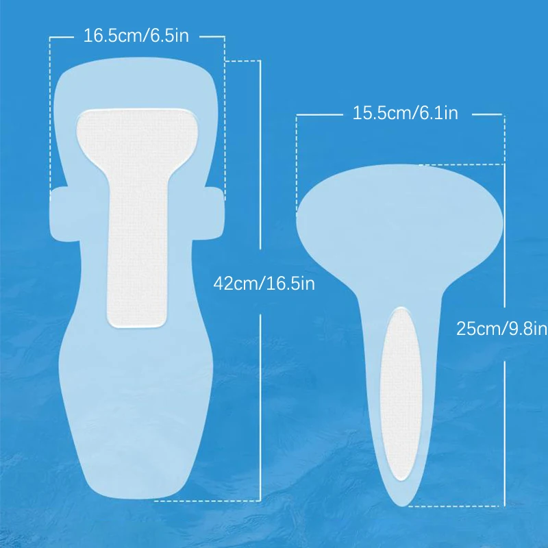 Women Waterproof Private Patches Prevent Dirts Skin Friendly Private Stickers For Swimming Women Swimming Stickers