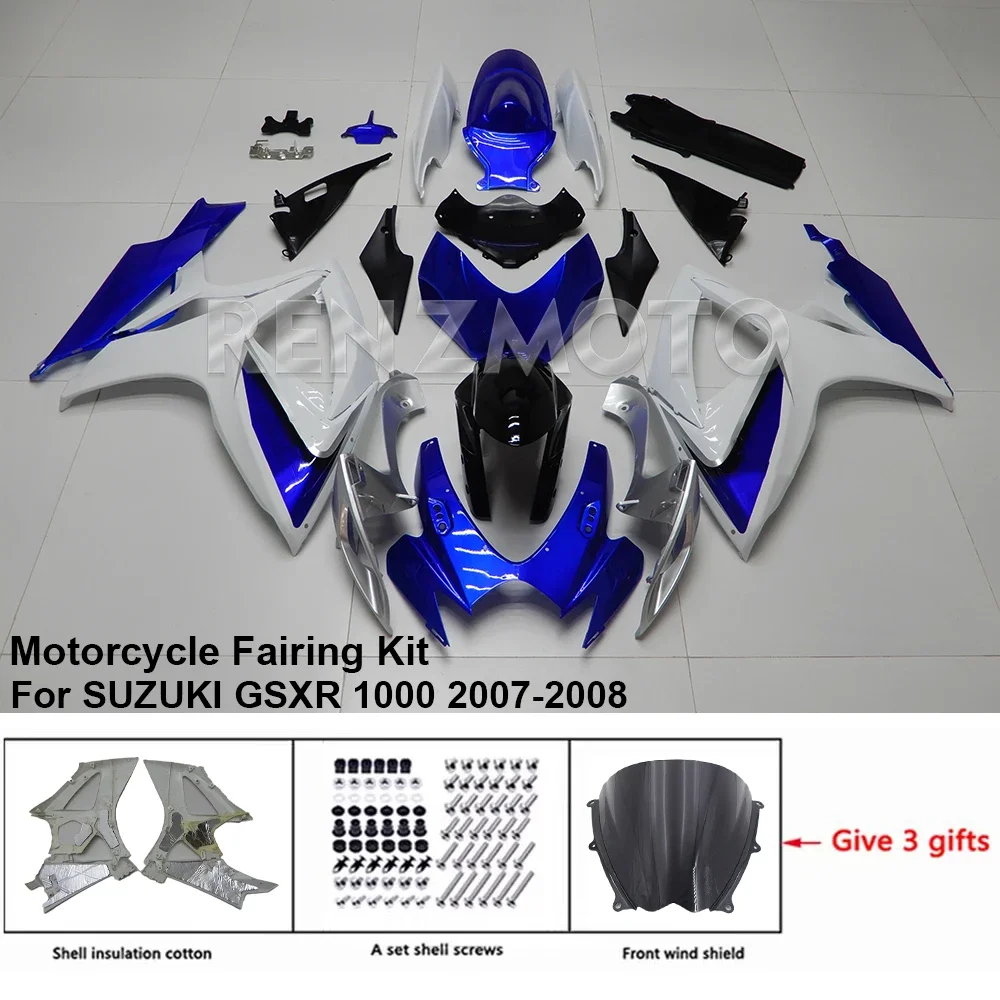 

Аксессуары для мотоциклов, оболочка для SUZUKI GSXR 600 750 2006-2007, обтекатель R/Z S60732, комплект кузова, декоративная пластиковая защитная пластина