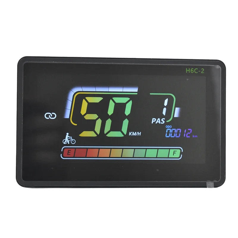 H6C-2 E-Bike Bluetooth Speedometer LCD Display Electric Scooter Meter Dashboard UART Formountain Electric Bike SM5PIN
