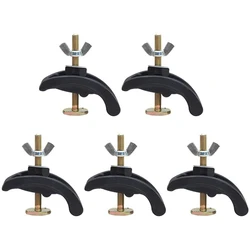 5 x cnc fresadora máquina de gravura pressionando placa braçadeira dispositivo elétrico t slot peças