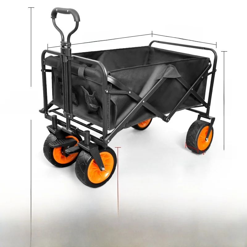 عربة تسوق قابلة للطي للتخييم و السيارة