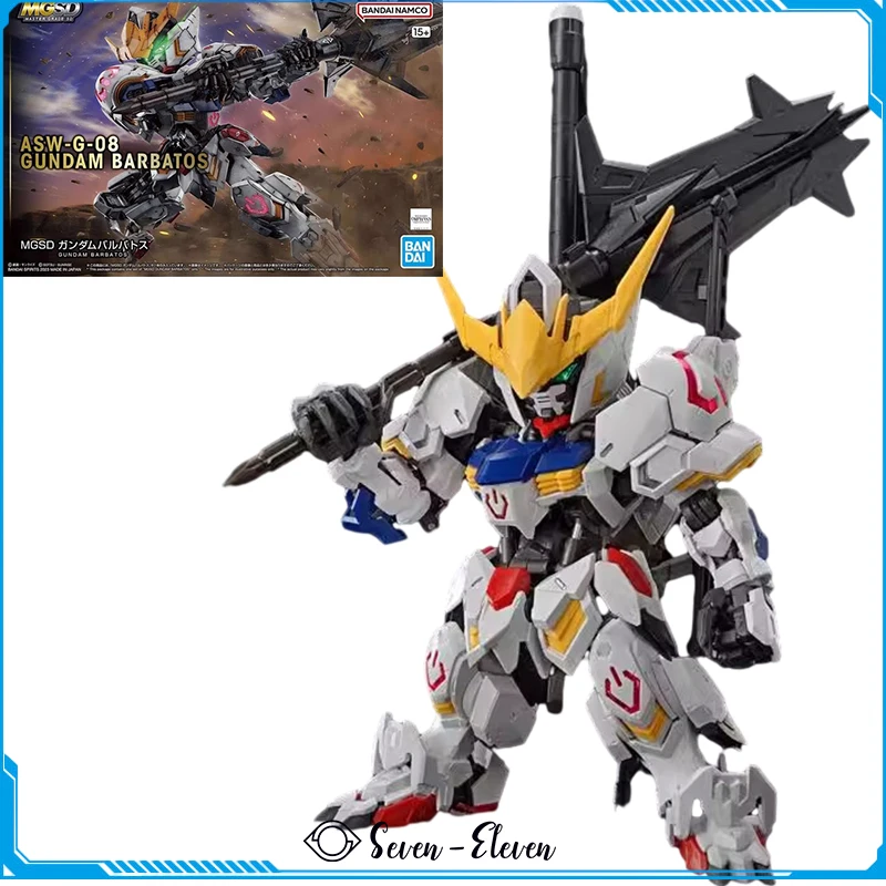 

Original Bandai Mgsd Barbatos Action Figure Iron Blood Orphan Anime Figurine Assemble Toy Room Ornament Birthday Gift