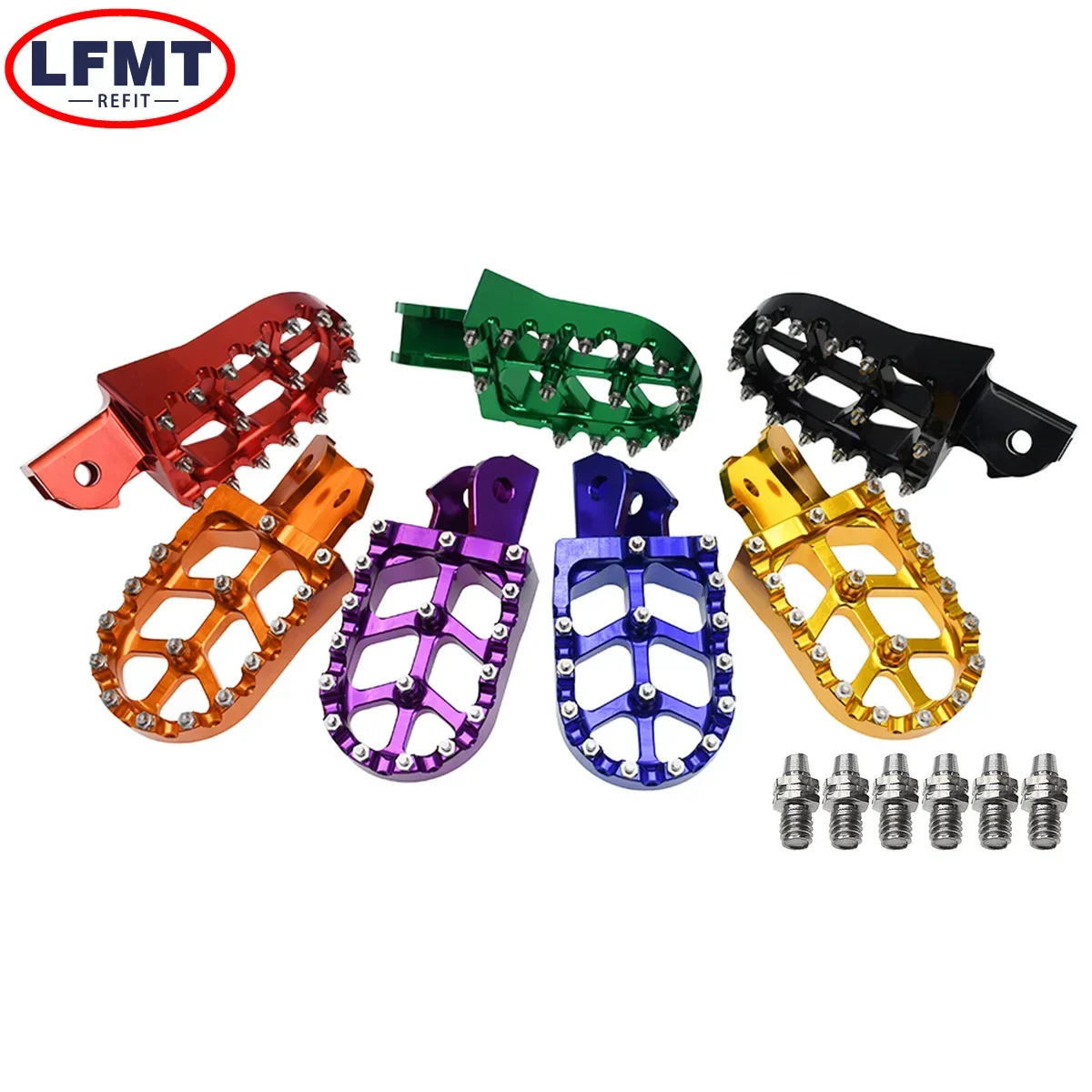 Motorcycle Foot Pedals CNC Footpegs Foot Pegs Rests For Sur-Ron Motocross Surron Sur ron Light Bee S Light Bee X Off-Road Electric