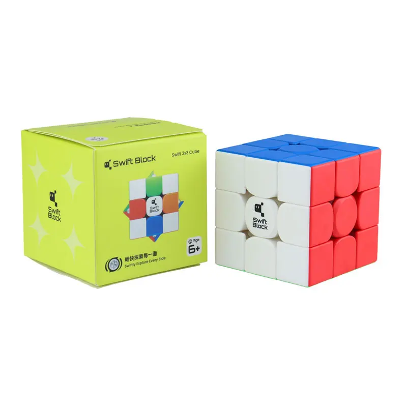 GAN 355S 3x3 자기 매직 스피드 큐브 스티커가 없는 전문가용 피젯 장난감 Gan 355 S Cubo Magico 퍼즐 어린이 장난감