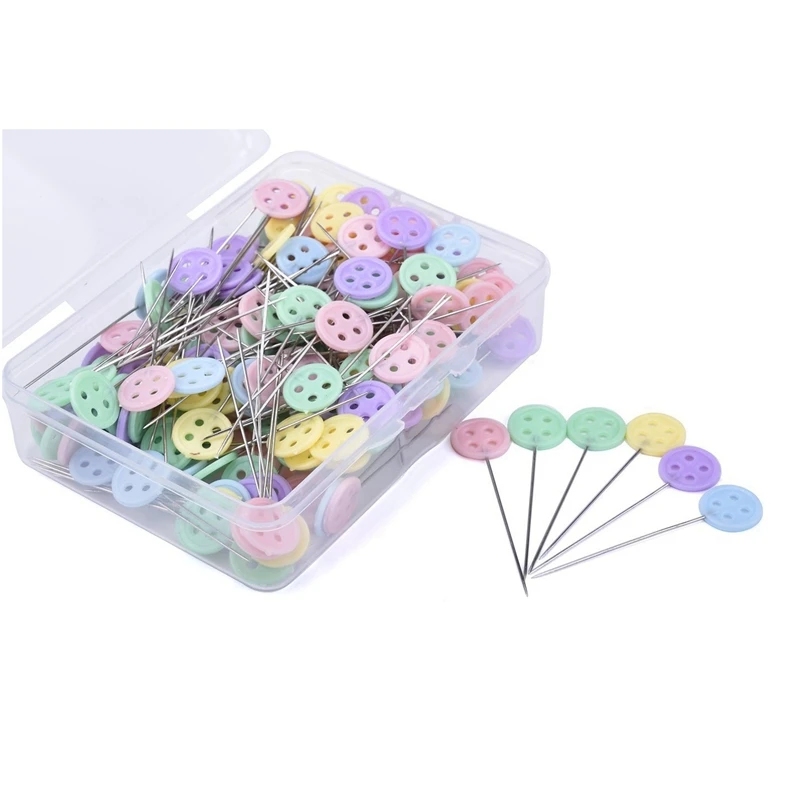 200 булавки в форме цветка для пэчворка швейные прямые иглы сделай сам