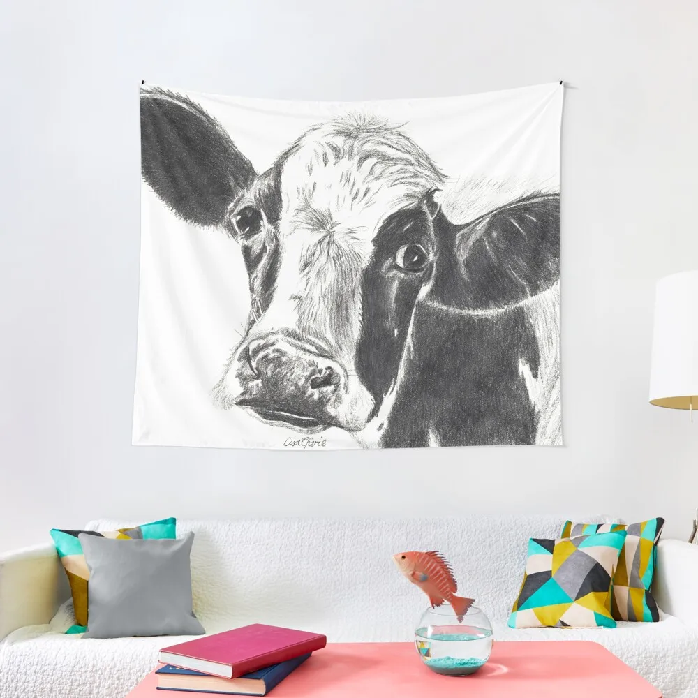 

Mother Cow Tapestry Bedroom Deco Cute Decor