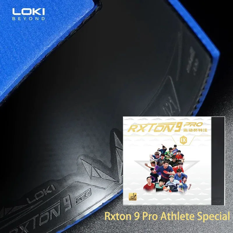 Original LOKI Rxton 9 PRO Special Table Tennis Rubber Pips-in ...