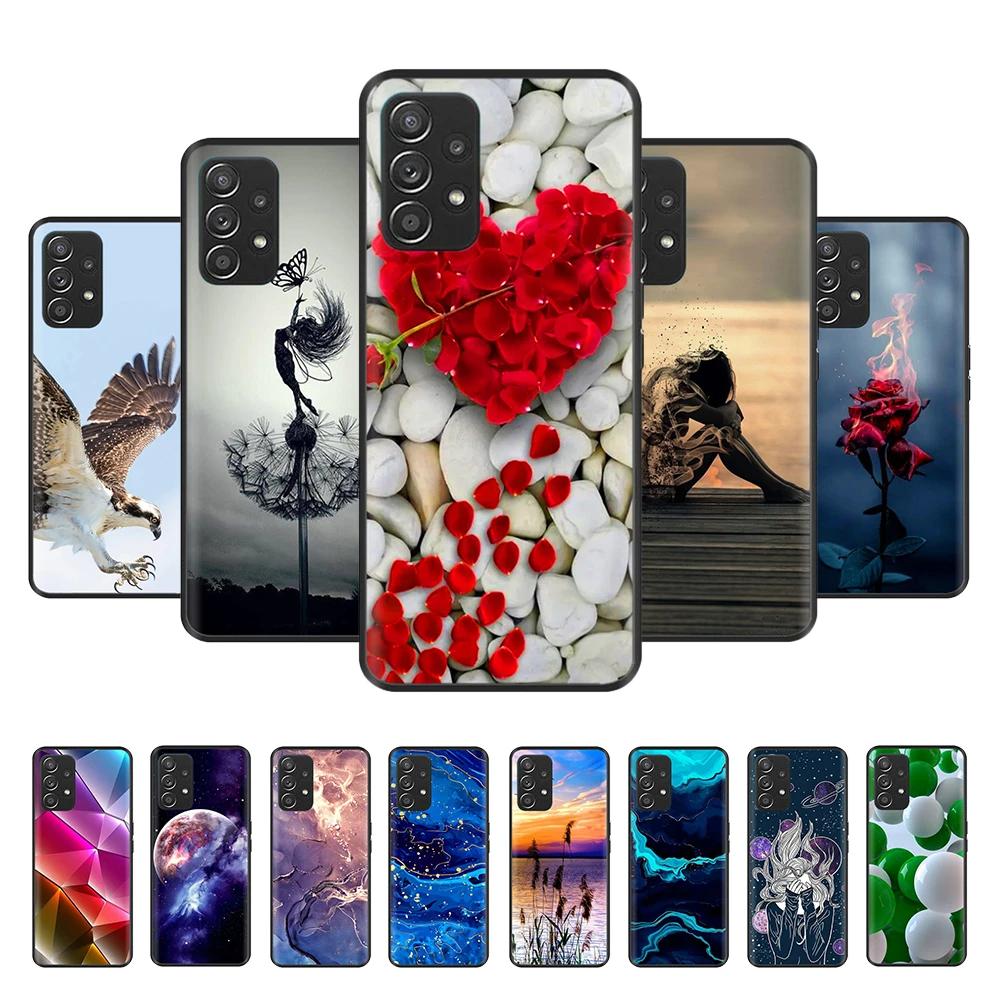 For Samsung Galaxy A52s 5G Case SMA528B Silicone Soft Back Cover For