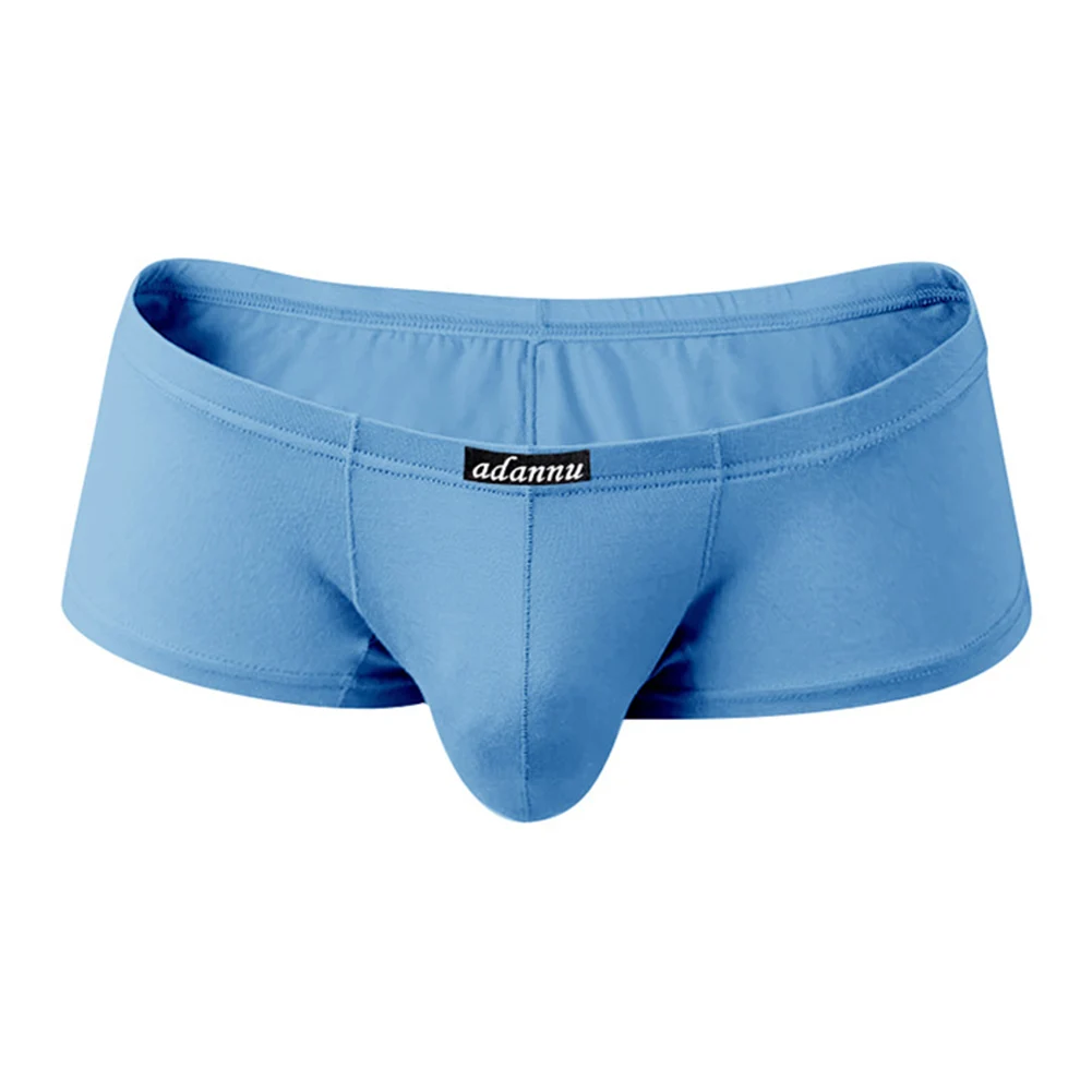 Sexy Men Trunks Ultra Low Waist Underwear Sexy Boxer Shorts Panties Briefs Pouch Bulge Underpants Male Breathable Bikinis