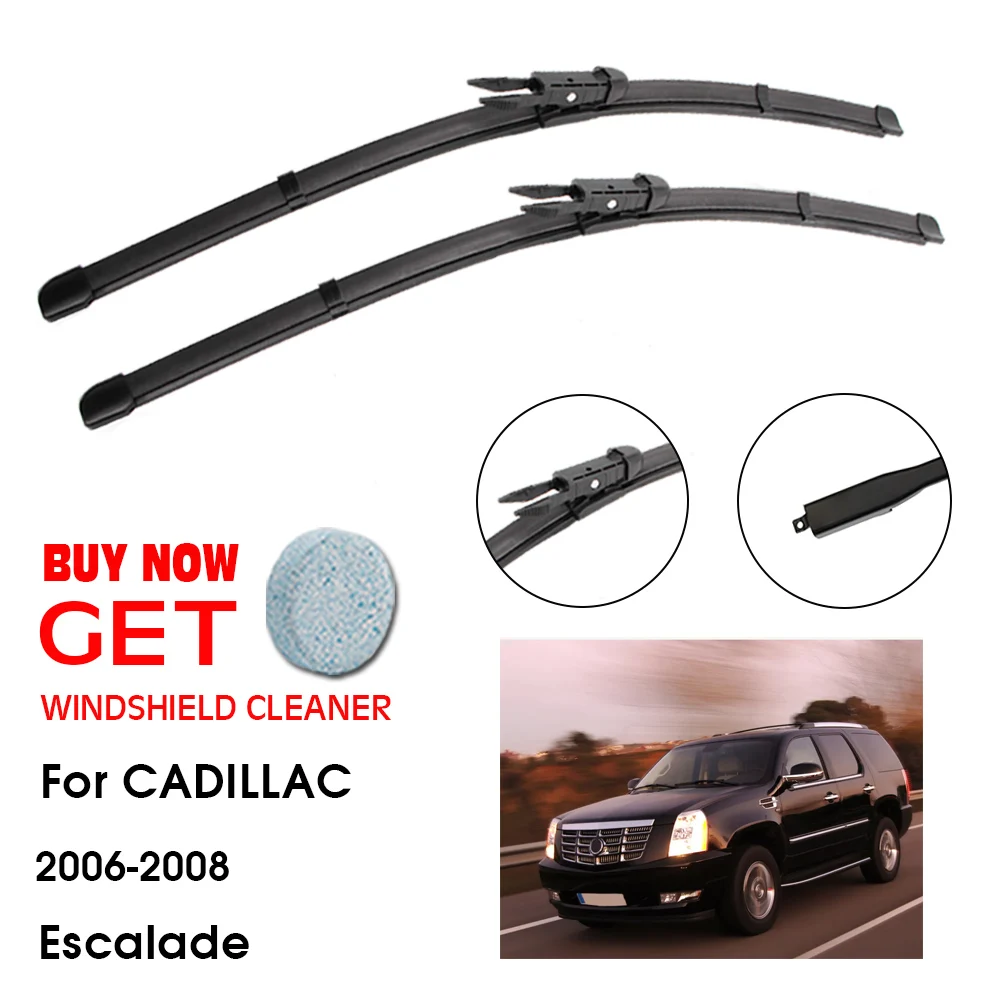 

Car Wiper For Cadillac Escalade 22"+22" 2006-2008 Front Window Washer Windscreen Windshield Wipers Blades Accessories