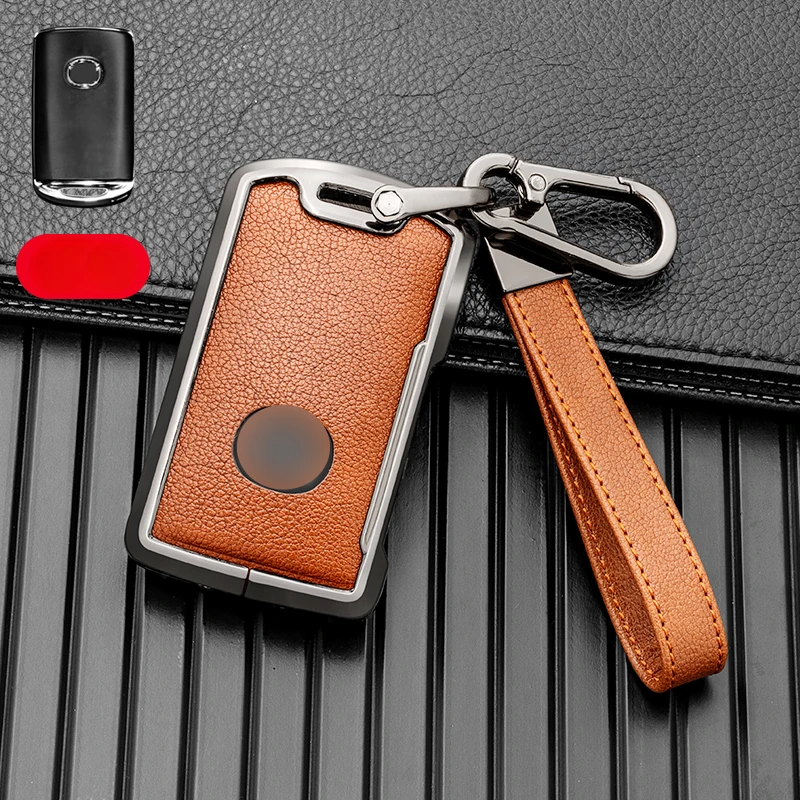 Zinc Alloy Leather Car Key Cover Case for Mazda 3 Alexa CX-30 CX30 CX5 CX 5 CX-5 CX8 CX9 CX4 2019 2020 Auto Accessories - S2e088f4be1704da6b02bfde33533178ci