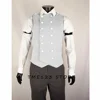 Men's Serge Double Breasted Casual Vest Vests for Women Steampunk Suit Male Formal Man Ambo Gothic Chaleco Wang Dress Waistcoat 2