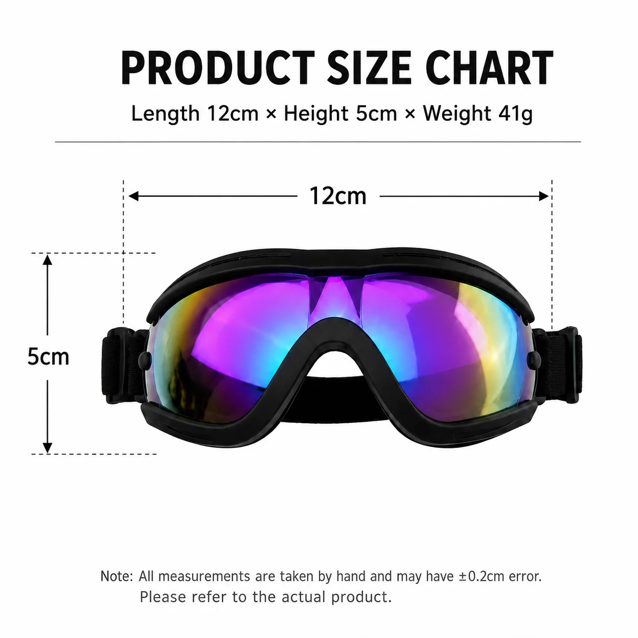 Pet UV Protection Goggles - Adjustable, Soft, and Easy-Wear Sunglasses