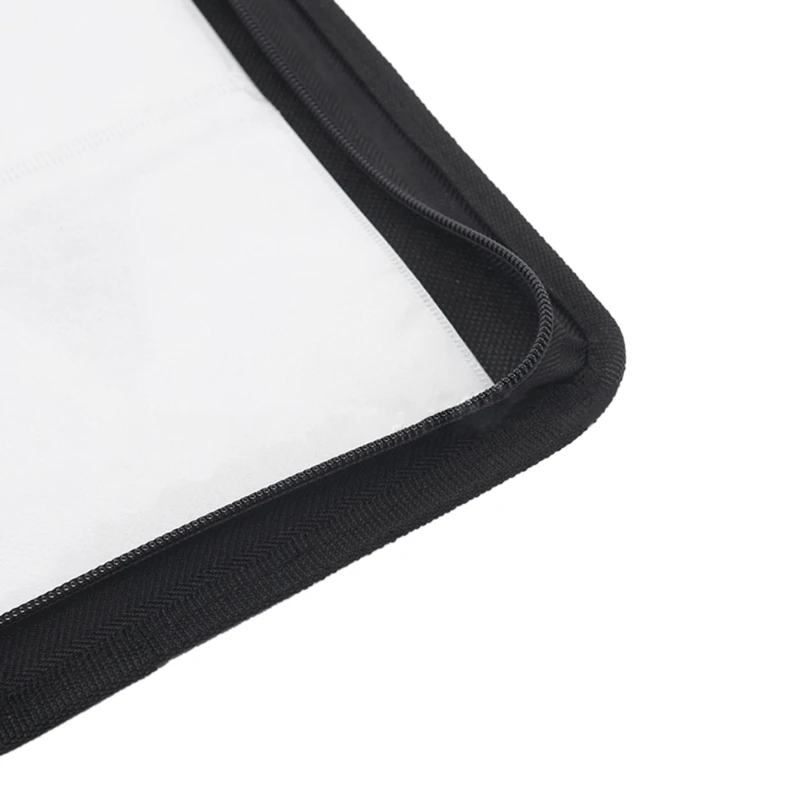 CD DVD Storage Bag cd dvd storage case 80Pcs Storage Case-DVD Booklet Holder DVD Discs Fabric Cloth Handbag Case
