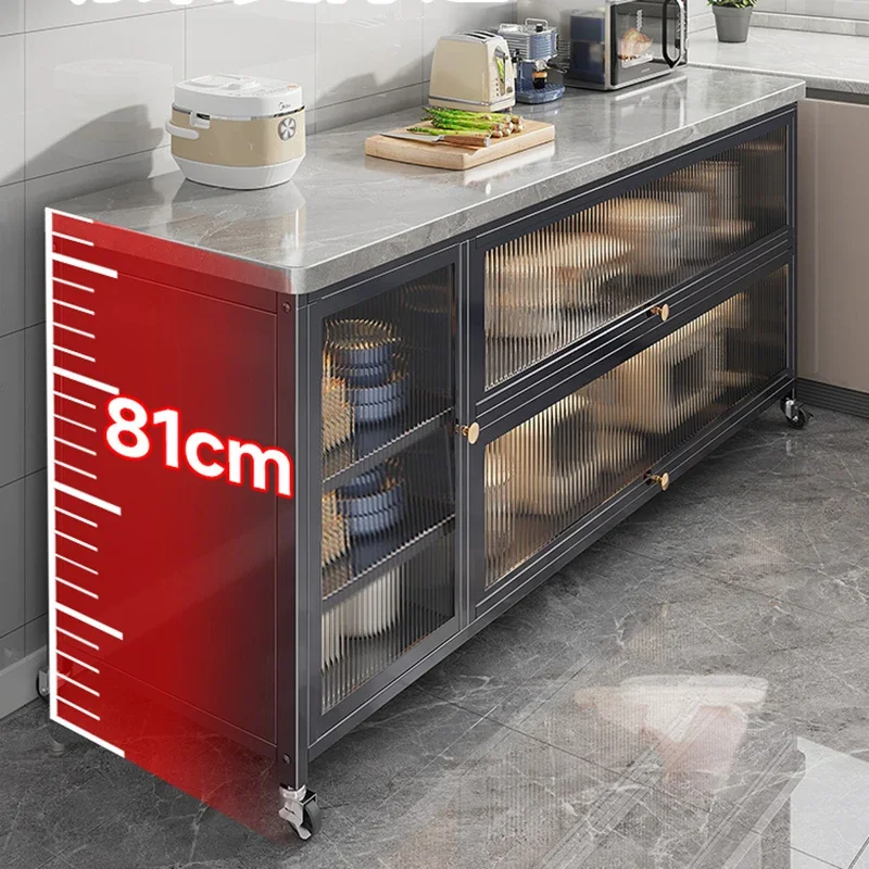 Two-door Cabinet Sideboard Buffet Furniture Room Kitchen Dining Multifunctional Chests Drawers House LT