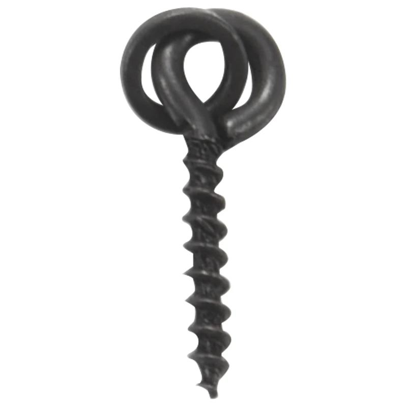 Fishing Accessories 50pcs Carp Fishing Boilie Screw with Solid Ring Bait Tool Chod Rigs Carp Fishing Hair Tackle