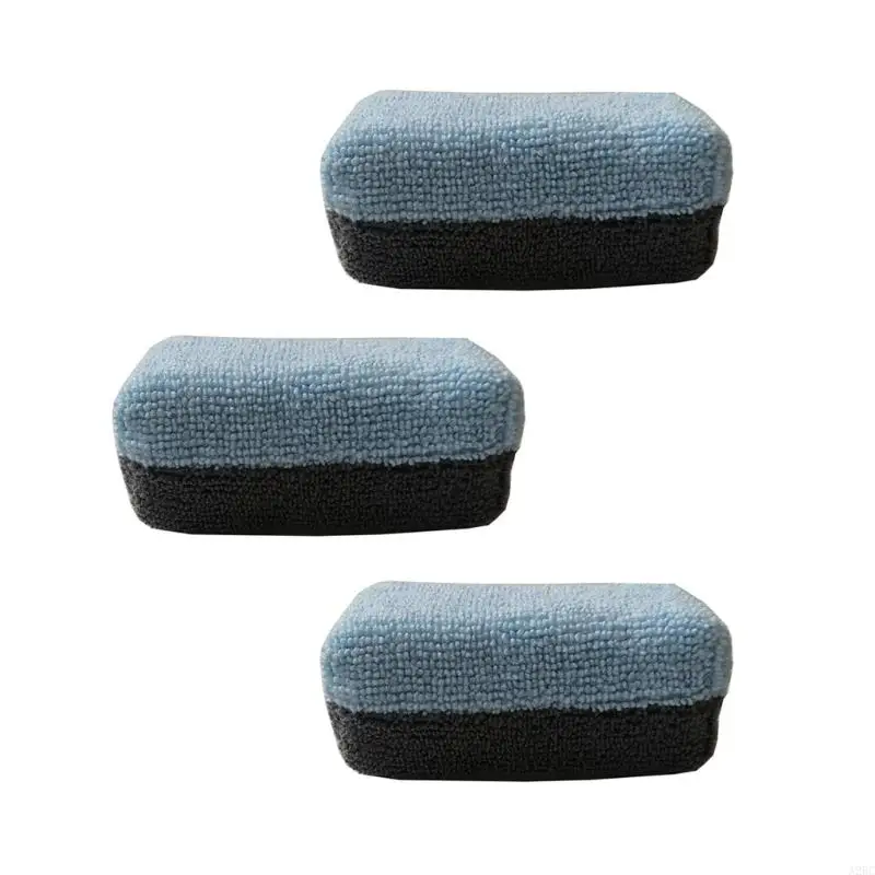 Soft Microfiber Pad Washable Applicator 3pcs