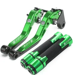 For Kawasaki Z750 Z 750 (not Z750S model) 2007-2012 CNC Folding&Extending Motorcycle Brake Clutch Lever Handbar End Grips