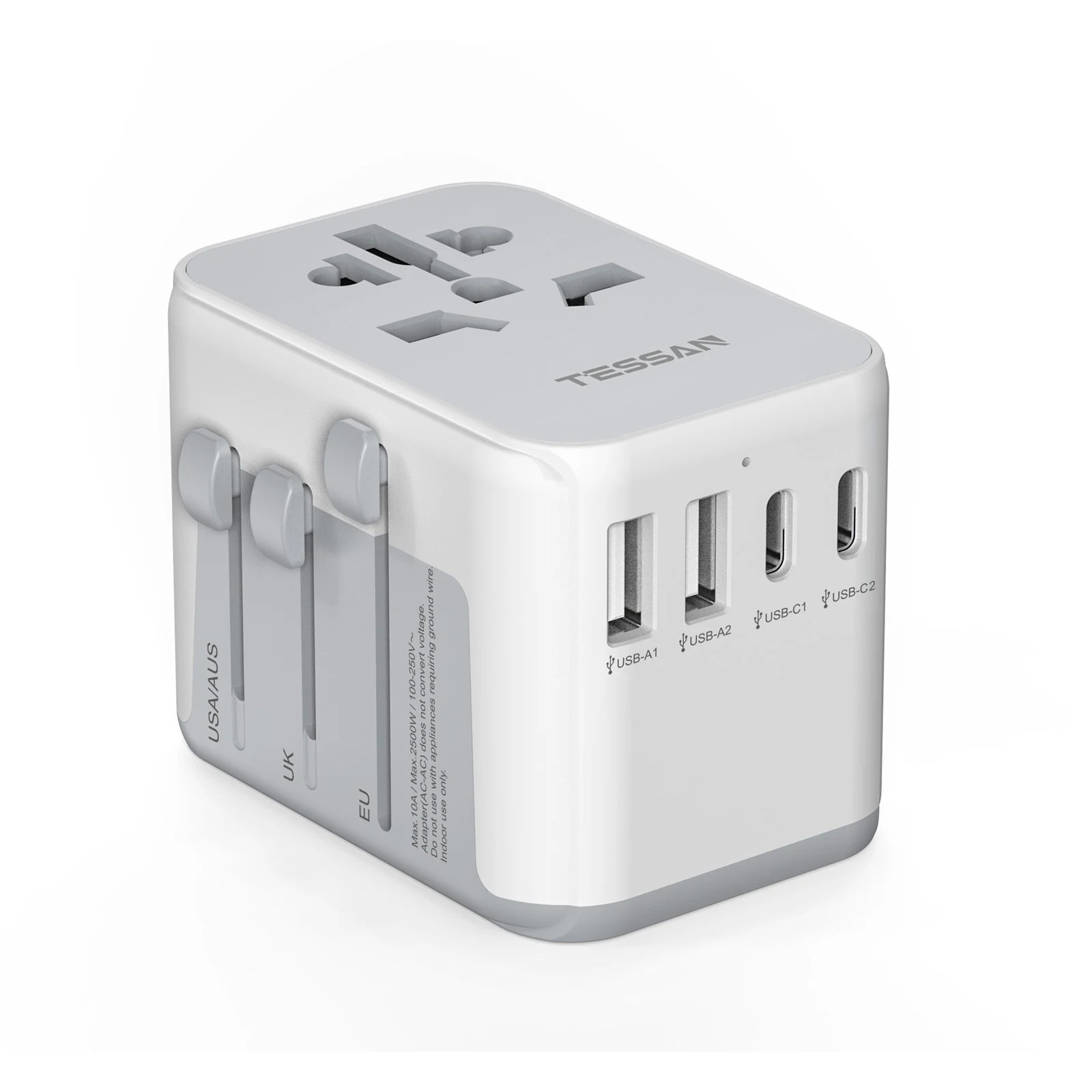 viagem com 3 portas usb e 1