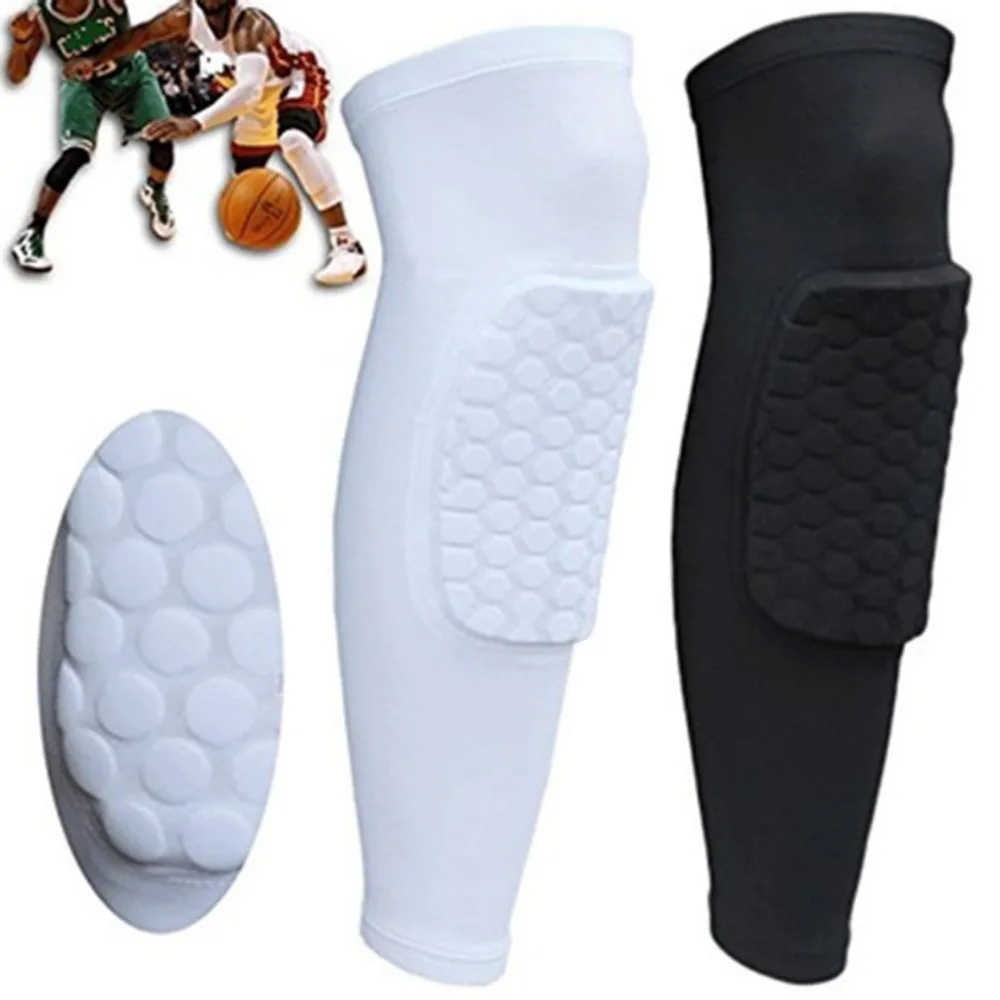 

Short Leg Knee Protector Gear Hot Kids Adult Pad Basketball Leg Knee Long Sleeve Protector Gear Crashproof