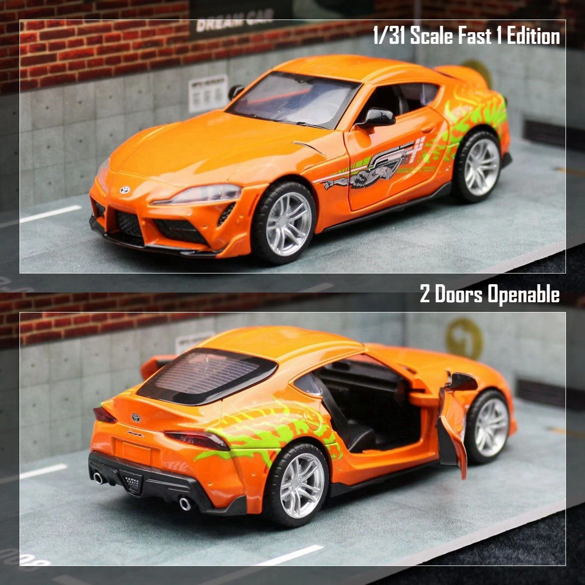 Fast & Furious 9 Toyota GR Supra Racing Car Toy For Children