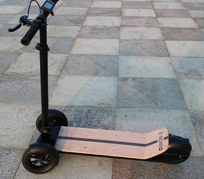 Foldable Mini Electric Foot Scooter 3 Wheels Adult Foldable Skateboard