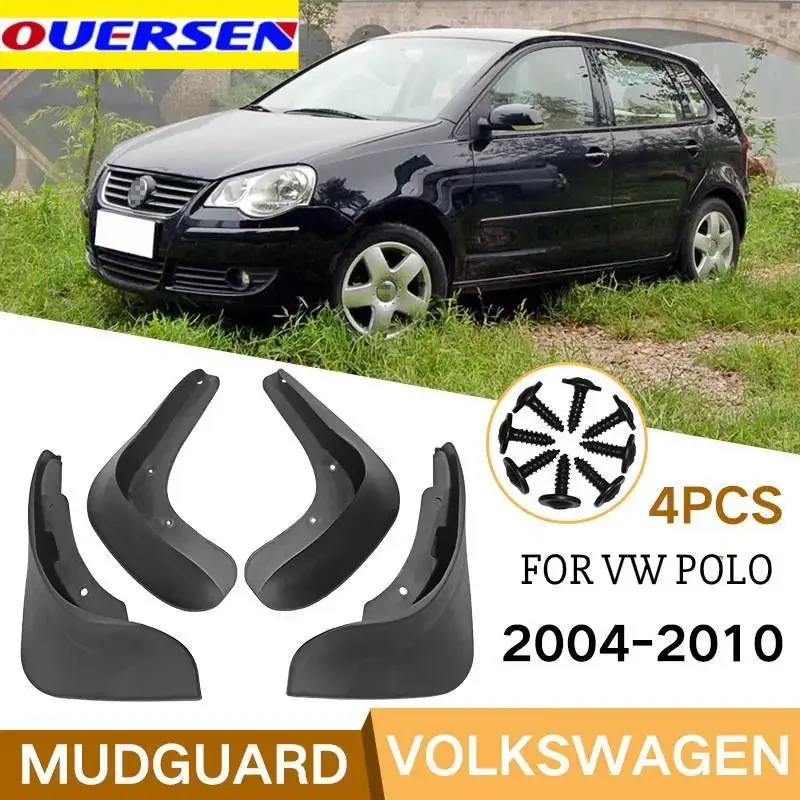 

For Volkswagen VW Polo 2004 2005 2006 2007 2008 2009 2010 Car Mudguard Anti-splash Anti-Fouling Front Rear Fender Accessorie