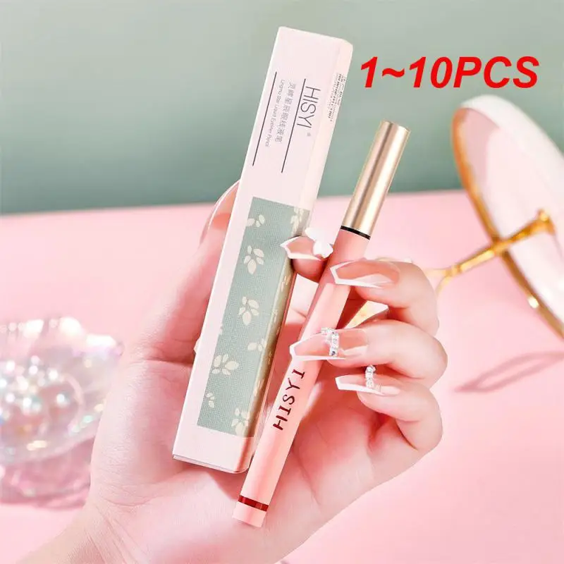 

1~10PCS Beauty And Makeup Tools Eye Makeup Black Moon Print Eyeliner Pen Eye Shadow Eyeliner Pen Lasting Cosmetics Waterproof