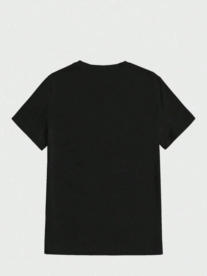 Ghostbusters Slime and Pizza Pattern Cotton T-Shirt