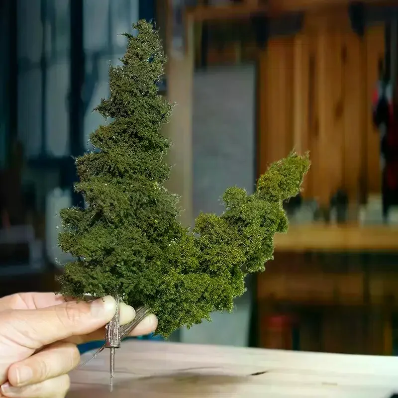 1Pcs 군사 모래 테이블 재료 수제 Diy 풍경 장식 14/21cm 모델 소나무 기..