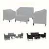 4pcs/Set Patio Furniture Covers, Heavy Duty Waterproof Outdoor Furniture Covers, Rattan Outdoor Furniture Windproof 5