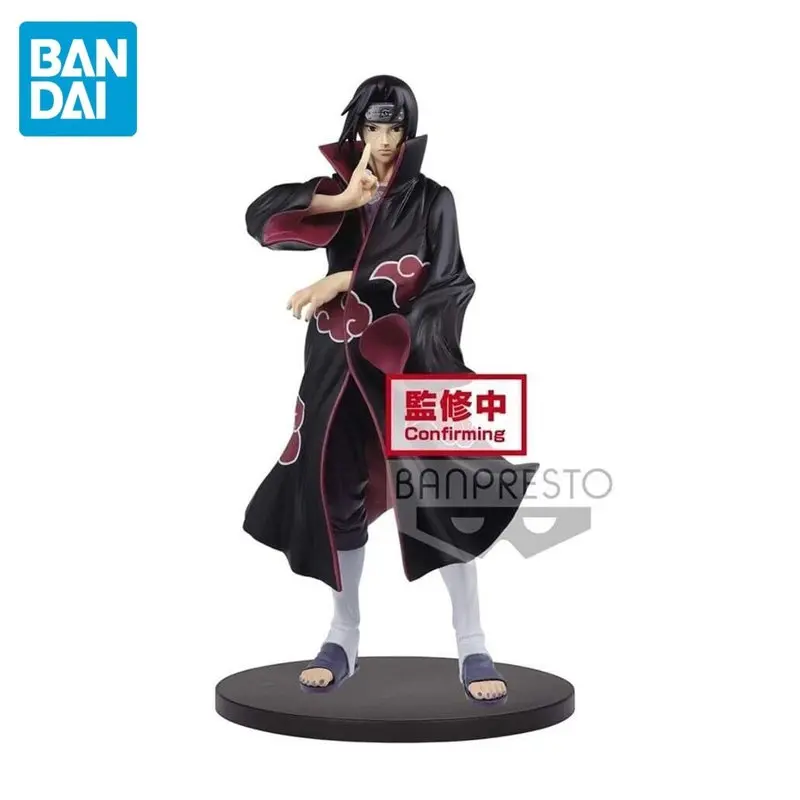 

Bandai Original Naruto Fighting Vibration Uchiha Itachi Action Figure Model Ornamental Gift